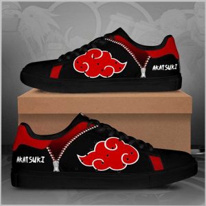 Akatsuki2BCloud2BNaruto2BLow2Btop2BLeather2BSkate2BShoes hNdSZ
