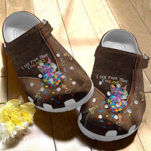 Autism2BAwareness2BCrocs2BCute2BCat2BI2BSee2BYour2BTrue2BColors2BCrocband2BClog2BShoes2BFor2BMen2BWomen dHnfx