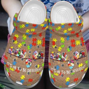 Autism2BAwareness2BCrocs2BIt2BIs2BOke2BTo2BBe2BDifferent2BCrocband2BClog2BShoes2BFor2BMen2BWomen npQzx