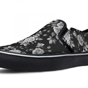 Black-And-White-Roses-Pattern-Slipons