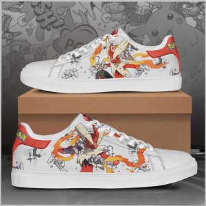 Blaziken2BPokemon2BLow2Btop2BLeather2BSkate2BShoes BQ3T9