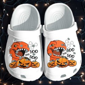 Boo2BBoo2BBoo2BCute2BPumpkins2BHalloween2BCrocs2BCrocband2BClogs2BShoes J5Oko