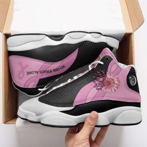 Breast Cancer Awareness Daisy Flower Pink Ribbon Rainbow Air JD13 Shoes1 25543846 1