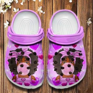 Breast Cancer Awareness Melanin Poppin Bubble Crocs Crocband Clog Shoes 48740064 1