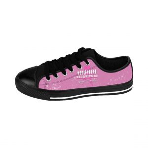 Breast Cancer Awareness Pink Ribbon Survivors Strong Together Low Top Shoes Sneakers1 88665451 1