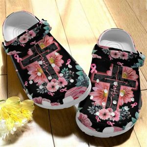 Breast2BCancer2BAwareness2BMonth2BCrocs2BFloral2BPattern WwicK