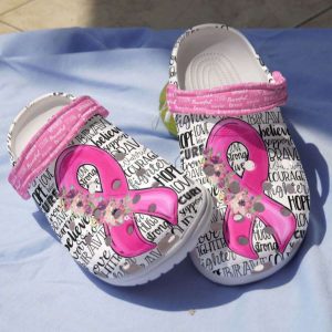 Breast2BCancer2BCrocs2BPink2BRibbon2BFloral zNQaf