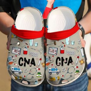 CNA Nurse Job Tools Crocs Crocband Clog Shoes For Men Women 41469571 1