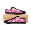Camo Color Pink Breast Cancer Awareness Camouflage Low Top Sneakers Shoes 77220093 1