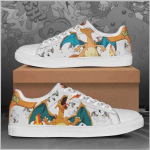 Charizard2BPokemon2BLow2Btop2BLeather2BSkate2BShoes CaLSq