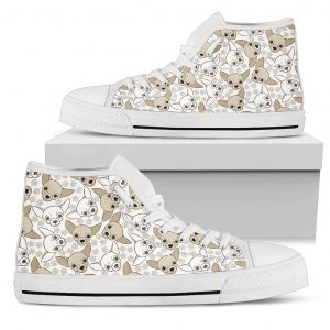 Chihuahua Dog Lovers Pattern Canvas High Top Shoes 84312531 1