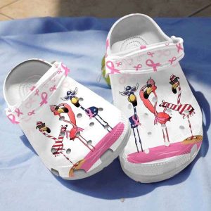 Cool2BFlamingo2BBreast2BCancer2BAwareness2BCrocs KiyJO