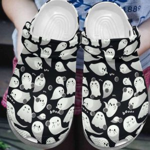 Cute2BBoo2BGhost2BHalloween2BCrocs2BClogs2BCrocband2BShoes aEKHi