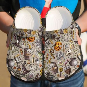 Cute2BHalloween2BPattern2BCrocs2BClogs2BCrocband2BShoes aWMNk