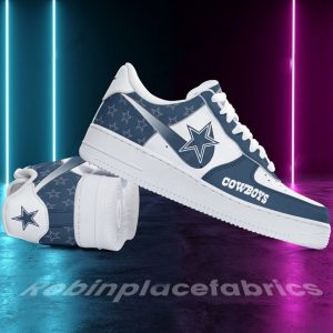 Dallas Cowboys Air Force 1 Sneaker Shoes V2 Custom For Men Women 1