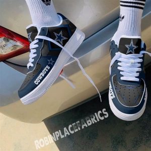Dallas Cowboys Air Force 1 Sneaker Shoes V4 Custom For Men Women 1