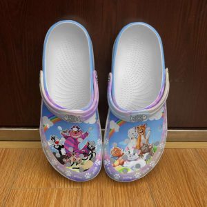 Disney2BCats2BPaw2BPatterns2BBlue2BDisney2BGraphic2BCartoon2BUnisex2BCrocs2BClogs2BCrocband2BShoes f6MXo