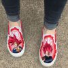 Dragon2BBall2BGoku2Bx2BVegeta2BSlip On2BShoes2BSuper2BSaiyan2BGod2BAnime2BSneakers eV544