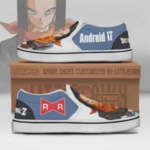 Dragon2BBall2BZ2BAndroid2B172BSlip2BOn2BShoes2BAnime2BSneakers 1 sMdGD