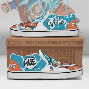 Dragon2BBall2BZ2BGoku2BSuper2BSaiyan2BBlue2BAnime2BSlip2BOn2BShoes 1 Zx9TR