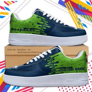 Eattle2BSeahawks2BNfl2BDripping2BColor2BPattern2BSneaker2BFor2BMen2BWomen 4Spj1