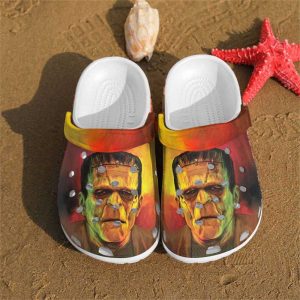 Frankenstein2BHorror2BMovie2BHalloween2BCrocs2BClogs2BCrocband2BShoes Ur2HK