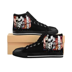 Friends Horror Shoes Characters Happy Halloween High Top Shoes Converse Sneakers Style