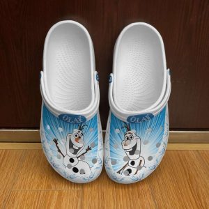 Frozen2BOlaf2BBlue2BWhite2BOmbre2BDisney2BGraphic2BCartoon2BUnisex2BCrocs2BClogs2BCrocband2BShoes dmG6s