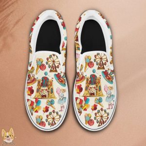 Funny2BHalloween2BCircus2BSlip2BOn2BShoes 7sXvY