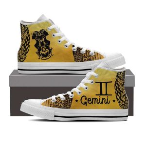 Gemini Astrology Sign Canvas High Top Shoes 27372176 1