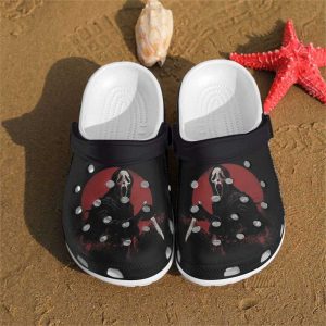 Ghostface2BScream2BBlack2BCrocs2BClogs2BCrocband2BShoes XsTkb