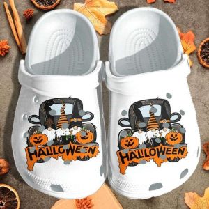 Gnomies2BGnome2BFarm2BTruck2BPumpkin2BHalloween2BCrocs2BCrocband2BClogs2BShoes MxawP