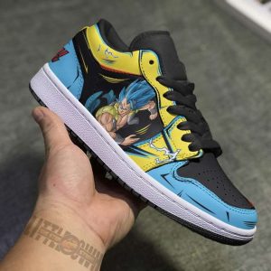 Gogeta2BSuper2BSaiyan2BBlue2BShoes2BCustom2BDragon2BBall2BAnime2BJD2BLow2BSneakers1 88qOf