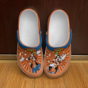 Goofy2BDog2BVintage2BOrange2BBlue2BDisney2BGraphic2BCartoon2BUnisex2BCrocs2BClogs2BCrocband2BShoes iiNYS