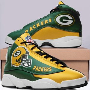 Green2BBay2BPackers2BAir2BJordan2B132BSneakers2BFor2BMen2BWomen 3BRG6