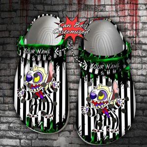 Halloween2BCrocs2BPersonalized2BCartoon2BBeetlejuice2BStitch2BClogs2BCrocband2BShoes o0ToO
