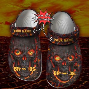 Halloween2BCrocs2BPersonalized2BDenver2BBroncos2BSkull2BLava2BClogs2BCrocband2BShoes fUcf8