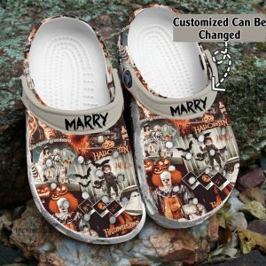 Halloween2BCrocs2BPersonalized2BHorror2BFall2BVintage2BScary2BFaces2BClogs2BCrocband2BShoes pL9Xa