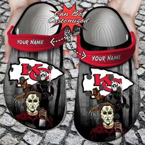 Halloween2BCrocs2BPersonalized2BKansas2BCity2BChiefs2BHorror2BMovie2BClogs2BCrocband2BShoes g9fDl
