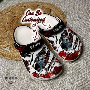 Halloween2BCrocs2BPersonalized2BLeatherface2BHalloween2BCharacters2BClogs2BCrocband2BShoes duDrI