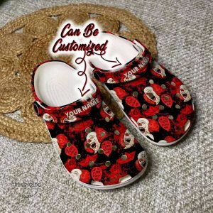 Halloween2BCrocs2BPersonalized2BSpooky2BScary2BMovie2BIt2BClown2BPennywise2BSeamless2BClogs2BCrocband2BShoes Scul8
