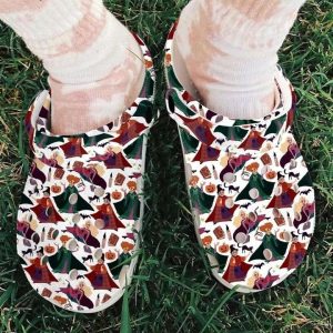Hocus2BPocus2BMovie2BPattern2BCrocs2BClogs2BCrocband2BShoes NU3iw