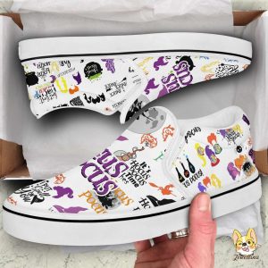 Hocus2BPocus2BSpooky2BSeason2BHalloween2BFunny2BSlip2BOn2BShoes 1 NgDCU