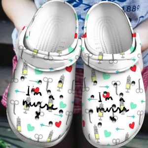 Im A Nurse Crocs Crocband Clog Shoes For Men Women 52783423 1