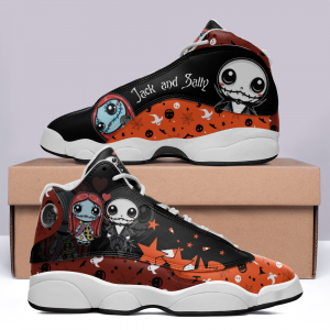 Jack Skellington Halloween Chibi Air Jodan J13 Sport Sneaker Shoes 74314531 1