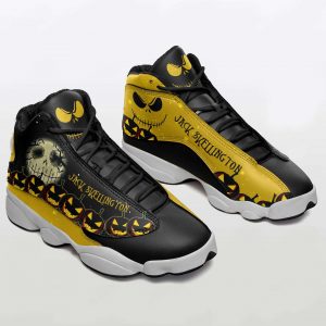 Jack Skellington Pumpkin Halloween Air Jodan J13 Sport Sneaker Shoes 20201048 1
