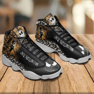 Jack Skellington TNBC Halloween Air Jodan J13 Sport Sneaker Shoes 98209763 1