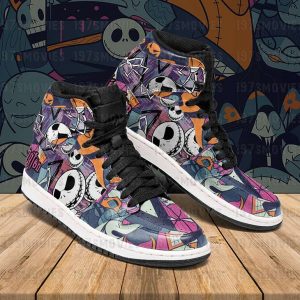 Jack Skellington The Nightmare Before Christmas Sneaker Air Jordan High Top Shoes1 85775053 1
