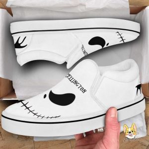 Jack2BSkellington2BNightmare2BBefore2BChristmas2BFunny2BHalloween2BSlip2BOn2BShoes 1 774yG