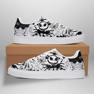Jack2Bskeleton2BSpider2BLow2Btop2BLeather2BSkate2BShoes vd9oQ